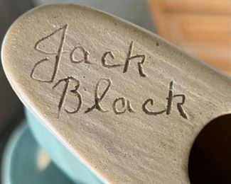 Jack Black Pottery Siesta Figure statue Navajo Ceramics Southwest	11.5x5.6in	
