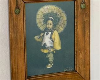 Esther Anna Hunt Chinese Boy Framed Print	11.25 x 9.25in	

