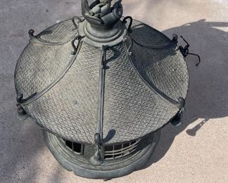 Cast Iron Japanese Pagoda Lantern	15 x 11.5 diameter	
