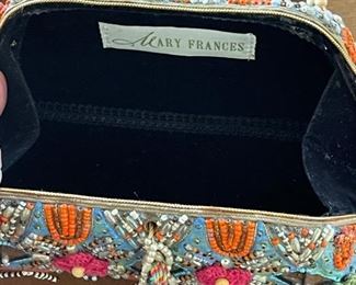 Mary Frances Beaded Handbag	7.75 inches long 4.5 inches tall	
