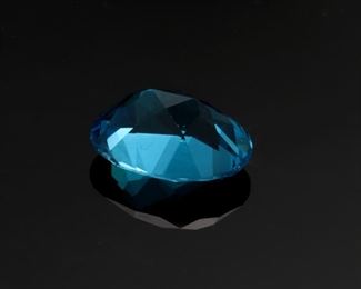 Blue Topaz Oval Cut Loose Gemstone 16.27 CTS	20x15x19.5mm	
