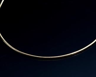 14k Gold 18in Rope Necklace 	18in Long 1.5mm thick 	
