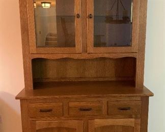 Custom Amish Hutch