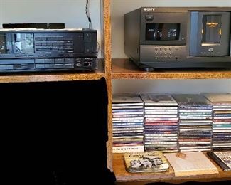 Kenwood Receiver Sony CD Player