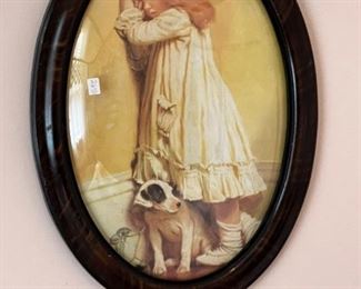 FRAMED OLD TIME PRINTS