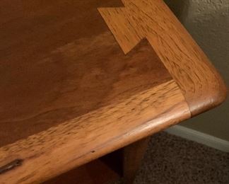 Mid Century Modern End Table Lane Acclaim Dovetail End Table