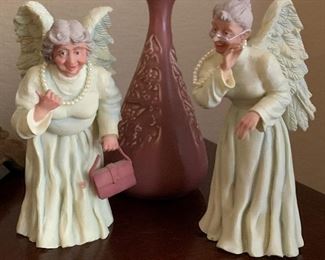 Heaven's Retired Angels Ms. Privy and Ms. Gossip