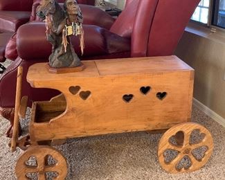 Stagecoach End Table