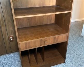 Walnut mid-century cabinet