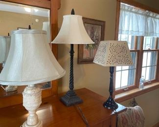 3 Table Lamps