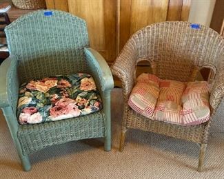 2 Wicker Chairs