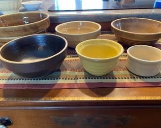 Assorted Crockery Bowls