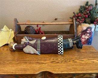 Christmas Decor Stars and Cranberries