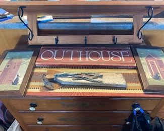 Country Bathroom Decor Lot