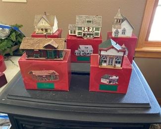 Hallmark Sarah Plan and Tall Village Set