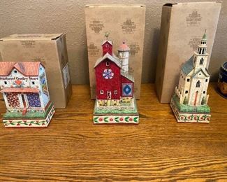 Jim Shore Heartland Creek Buildings