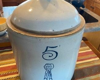 Large 5 Gallon Crock