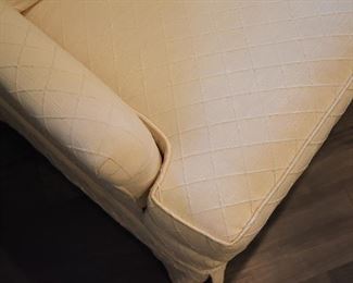 upholstered chair (detail)