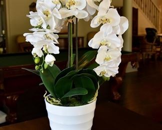 beautiful faux orchids