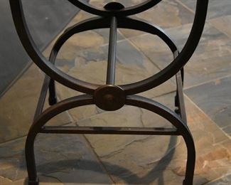 bar stools, set of 5/five (detail)