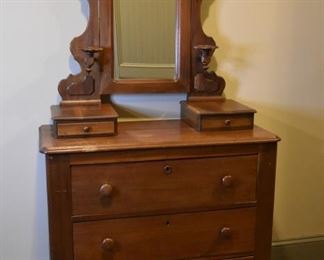 Victorian Cottage dresser with mirror 