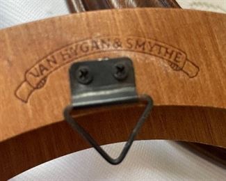 Van Hygan & Smythe wooden plate holders