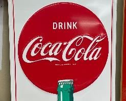 Things Go Better with Coke Vertical Sign