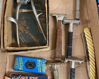 Old Razors and Hair Trimmers