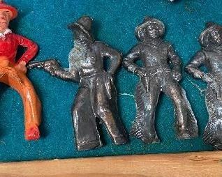 Lead Cowboy Figures