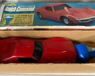 Eldon battery Operated Touch Command Corvette in Box