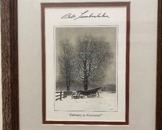 Bob Timberlake Print (February at Riverwood)