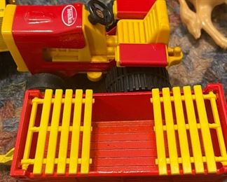 Vintage Tonka Mower and Trailer