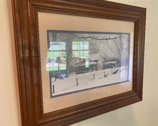 Framed Bob Timberlake Print