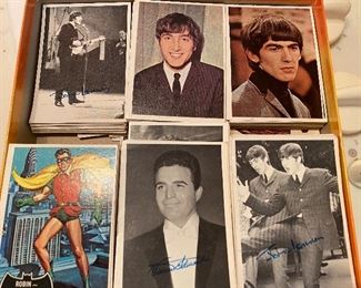 Vintage Beatles Color and Black and White Non Sport Cards