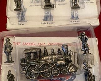 American Pewter Figurines