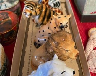Small Porcelain Animal Figurines