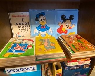 Vintage Children's Board Puzzles (Disney and More)