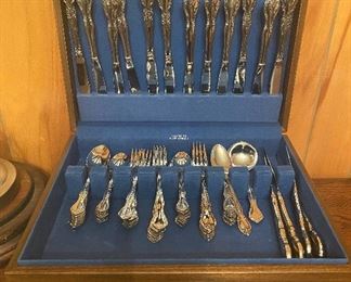 Silverplated Flatware Set
