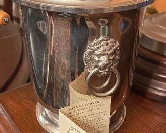 Woodbury Pewter Ice Bucket