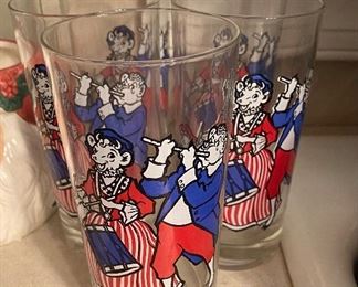 Borden's Bicentennial Glasses