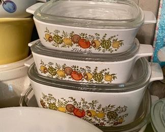 Assorted Corningware