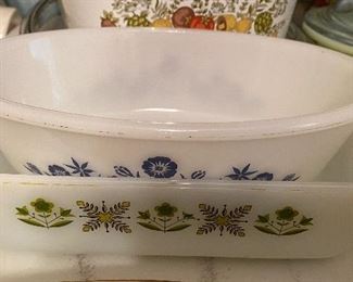 Pyrex and Corningware