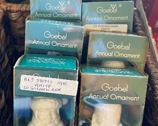 Goebel Christmas Ornaments