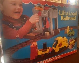 Fisher Price Lift and Load Railroad