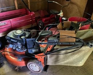 Husqvarna Push Mower with Bagger