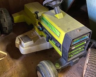 Sears Toy Riding Lawnmower