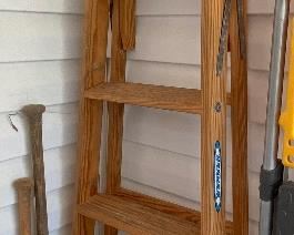 Wooden Stepladder