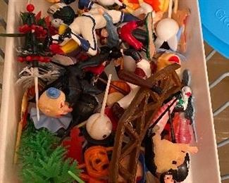 Vintage Figural Cake Toppers