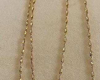 14K Gold Mother's Necklace with Birthstones