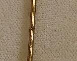 14K Gold Stickpin